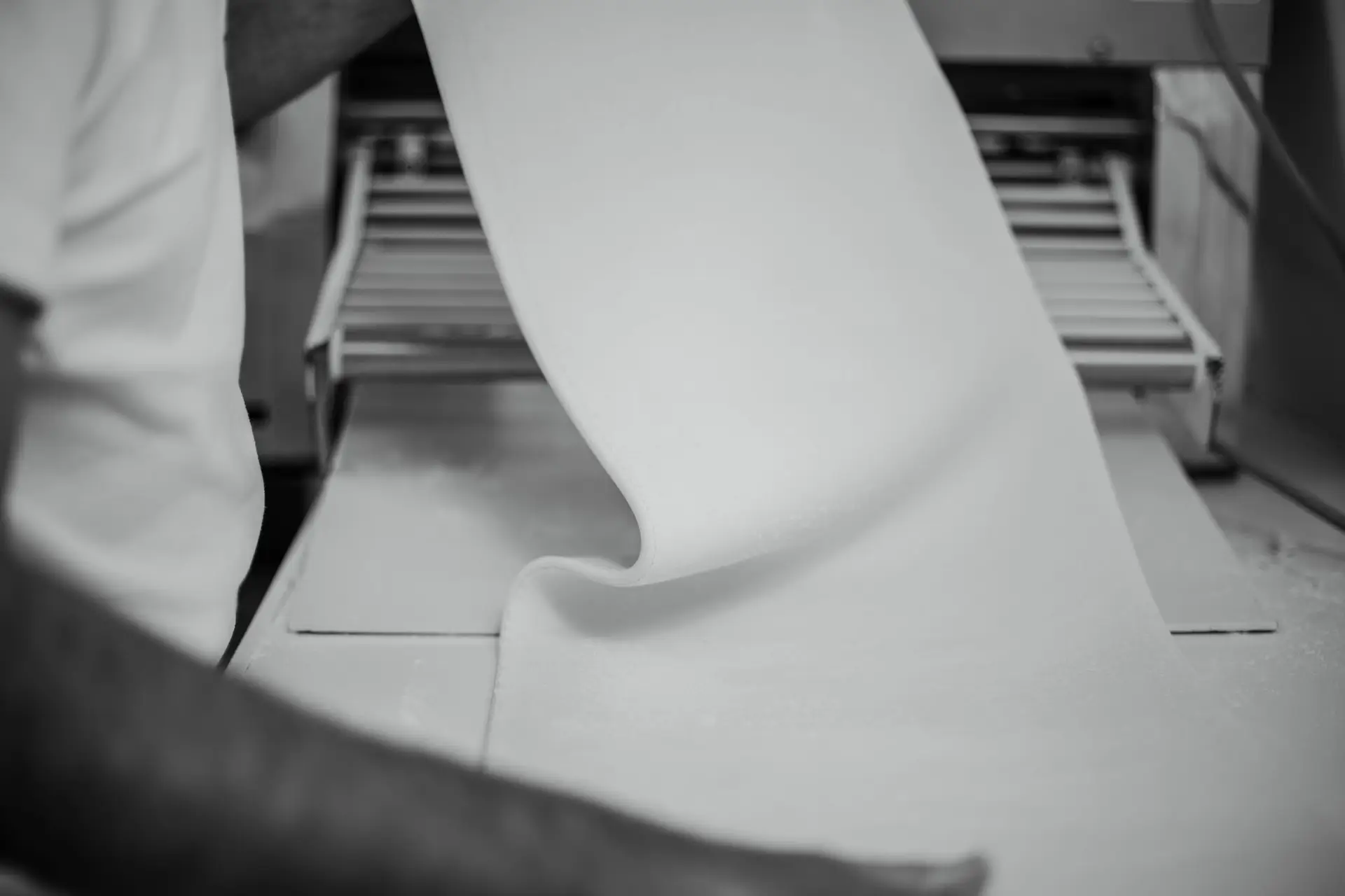 La préparation de la pâte feuilletée
